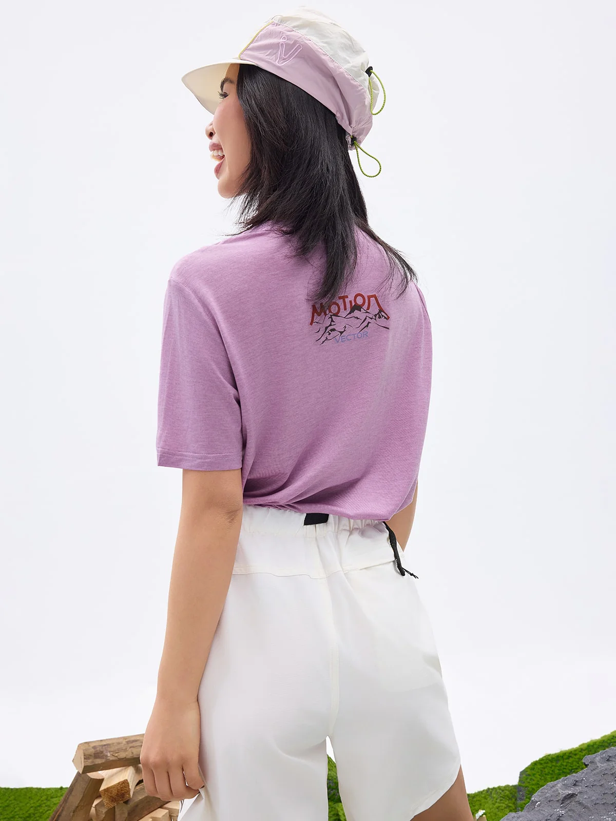 CreamCloud Tencel-Wool Tee - Image 2