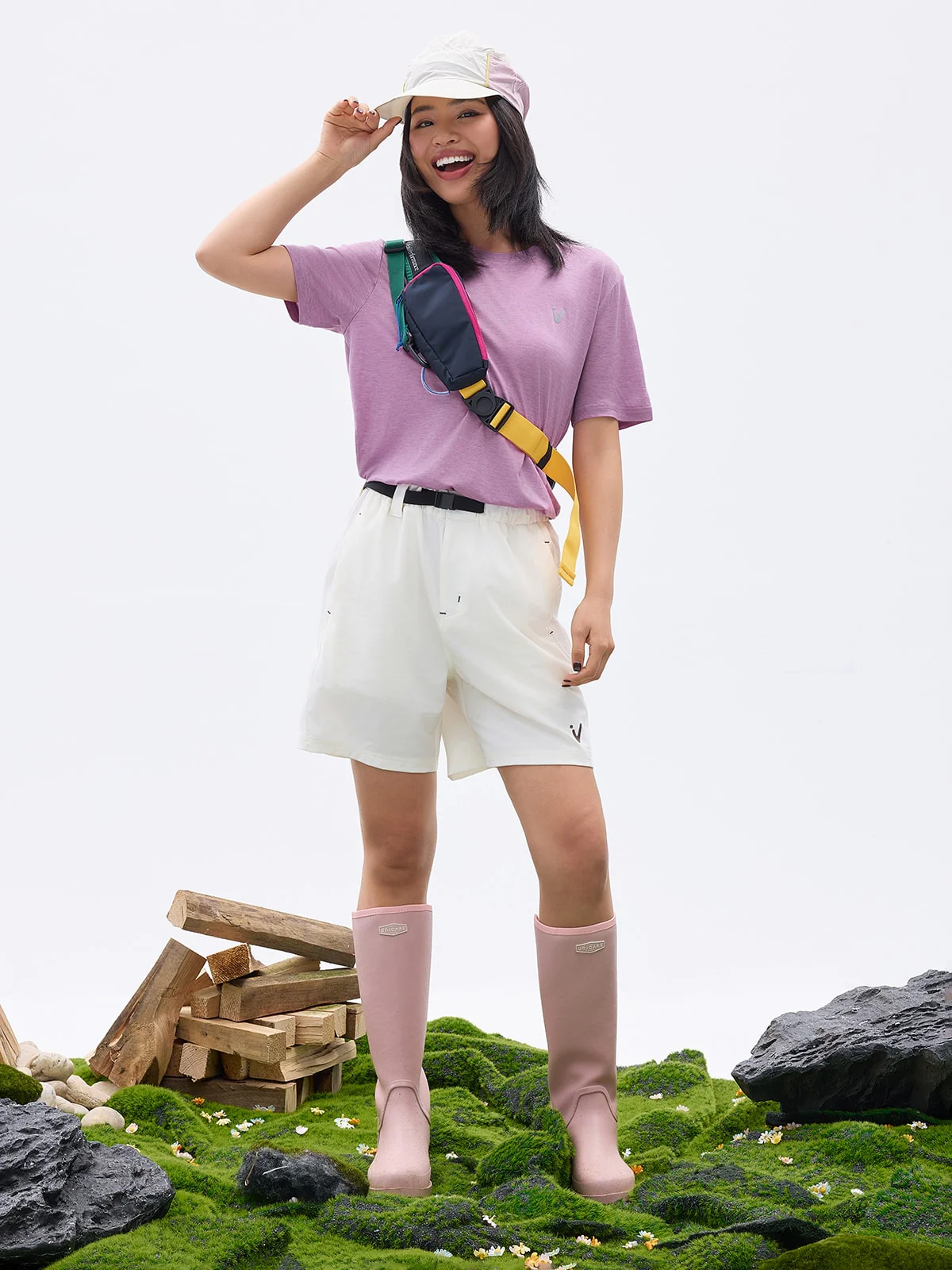CreamCloud Tencel-Wool Tee - Image 3