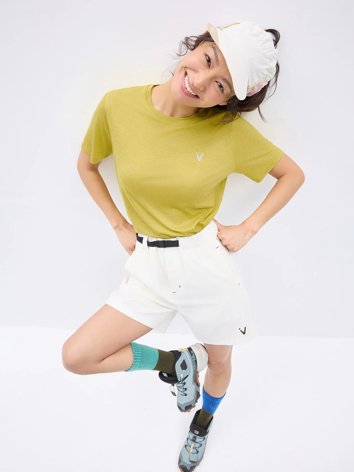 CreamCloud Tencel-Wool Tee