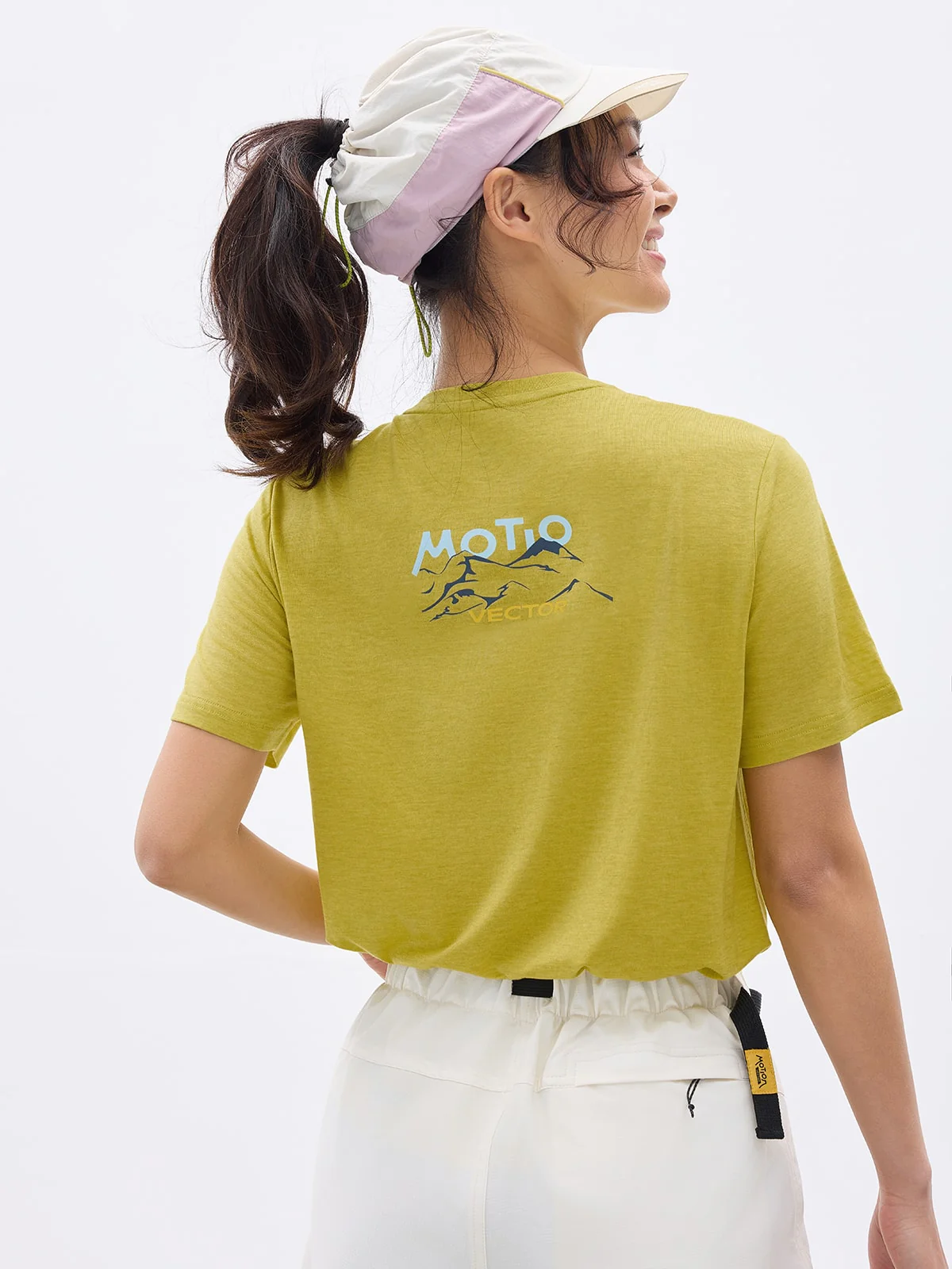CreamCloud Tencel-Wool Tee - Image 2