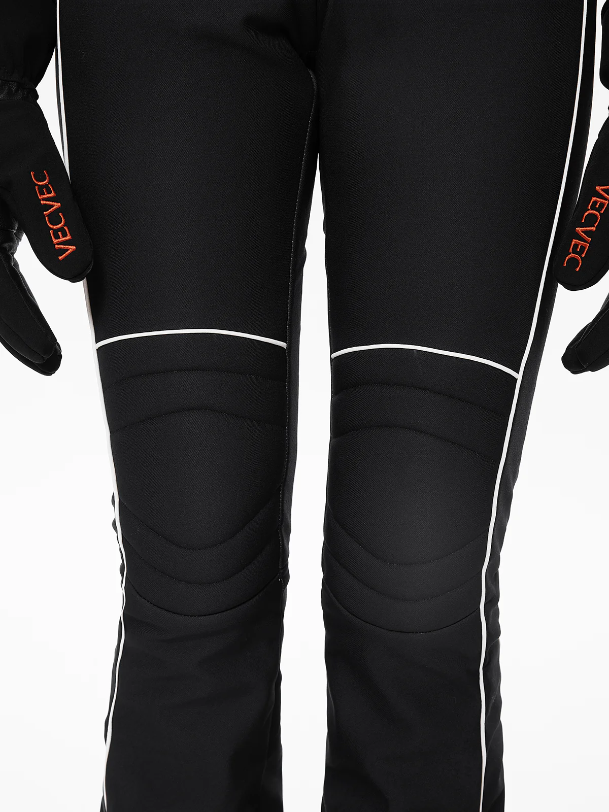 Ferra Faux Fur Down Ski Suit - Image 6