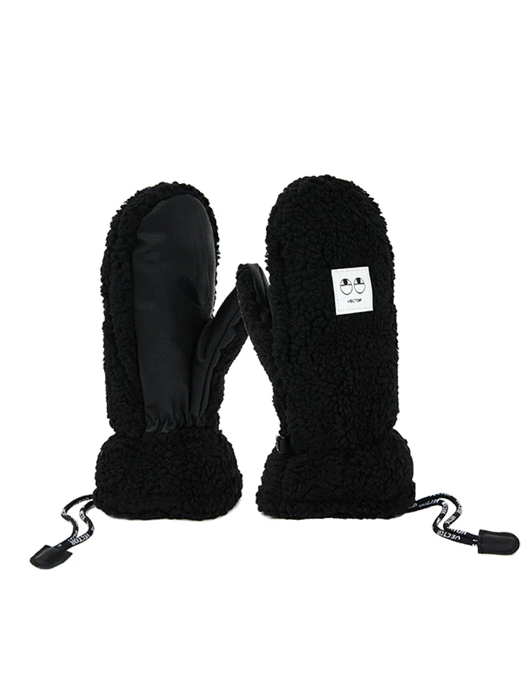 Fluffy Snowboard & Ski Mittens - Image 4