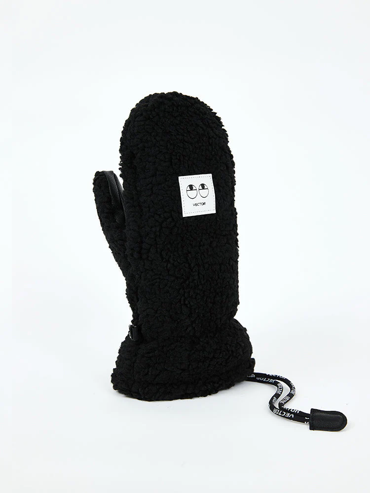Fluffy Snowboard & Ski Mittens - Image 5