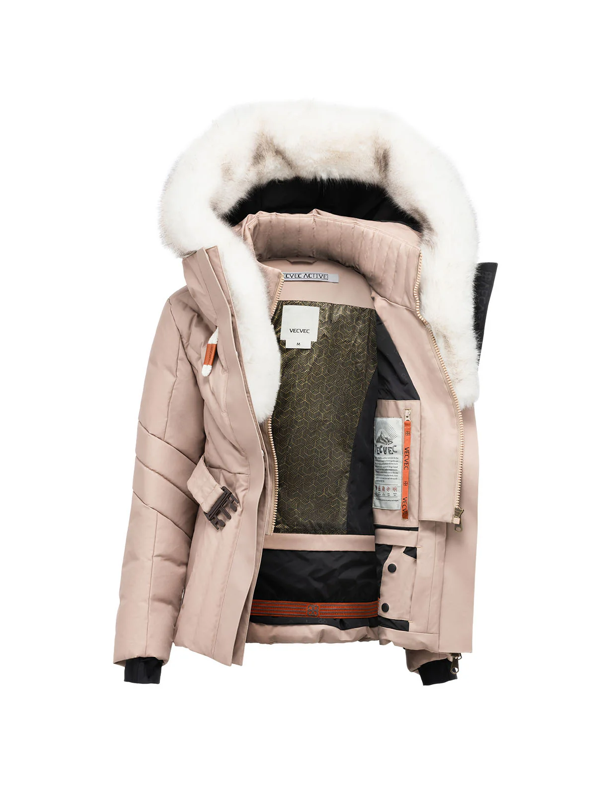 Freyja Faux Fur Down Jacket - Image 10