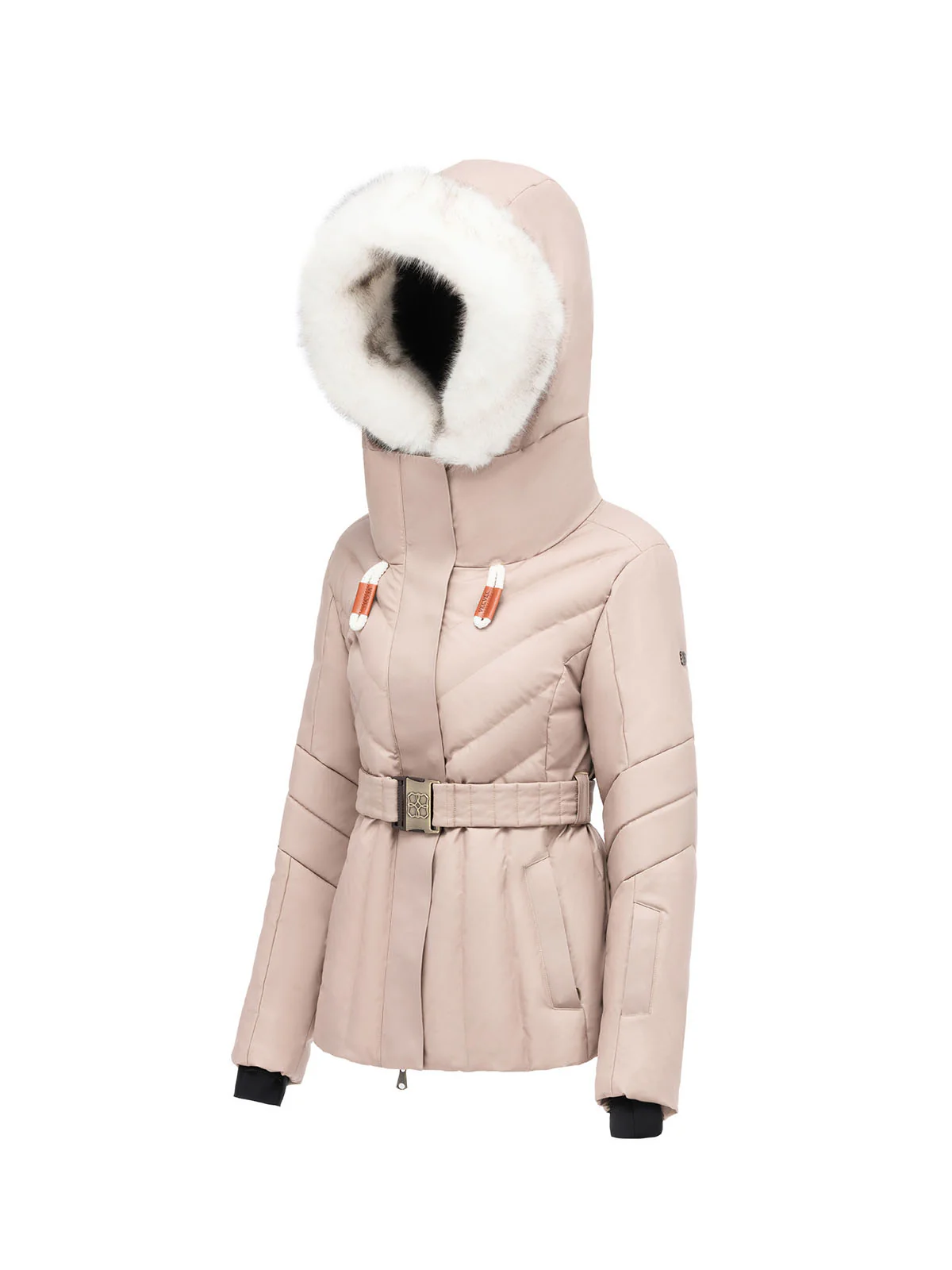 Freyja Faux Fur Down Jacket - Image 9