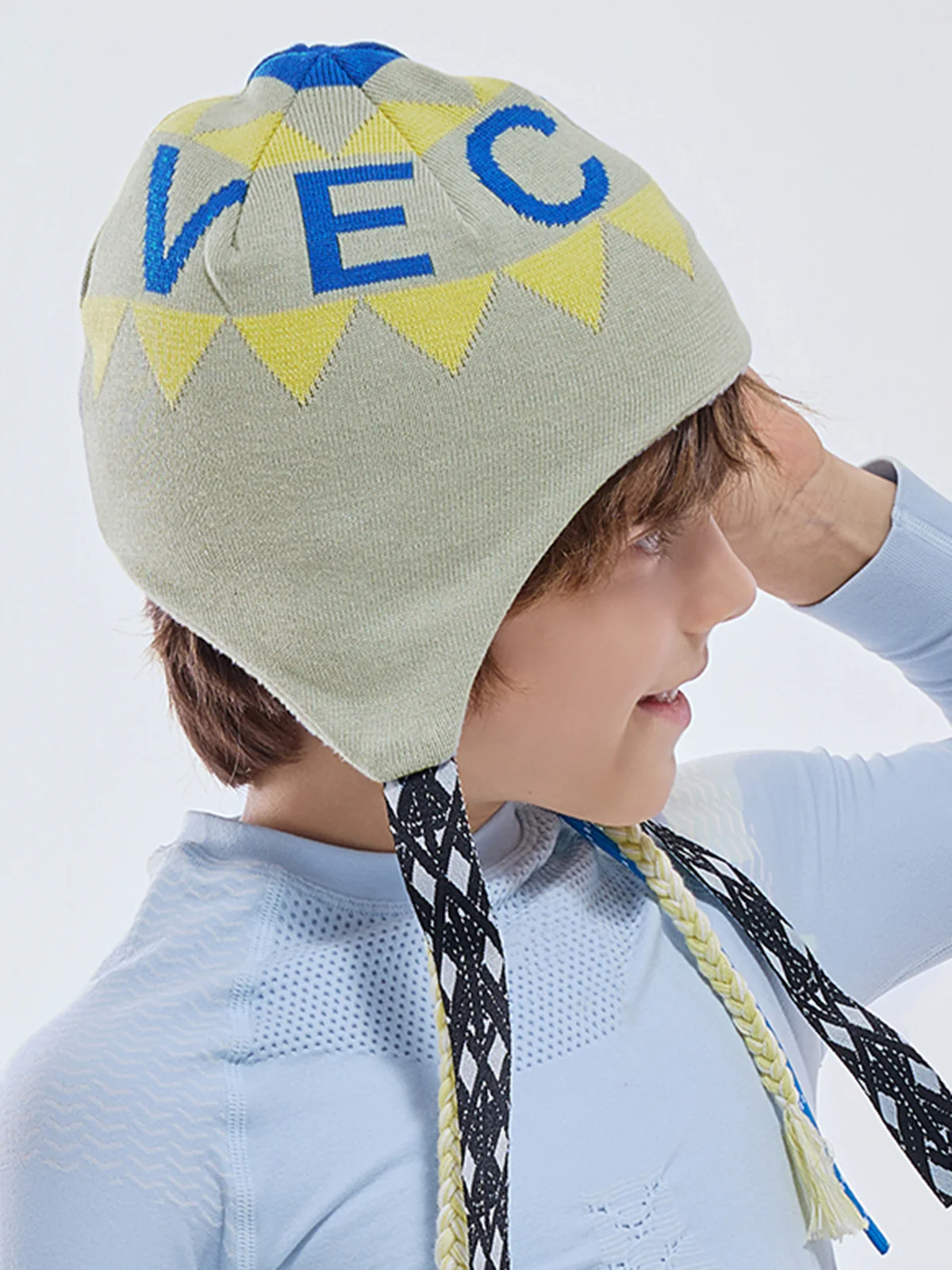 Kids' Boho Tassel Beanie - Image 3