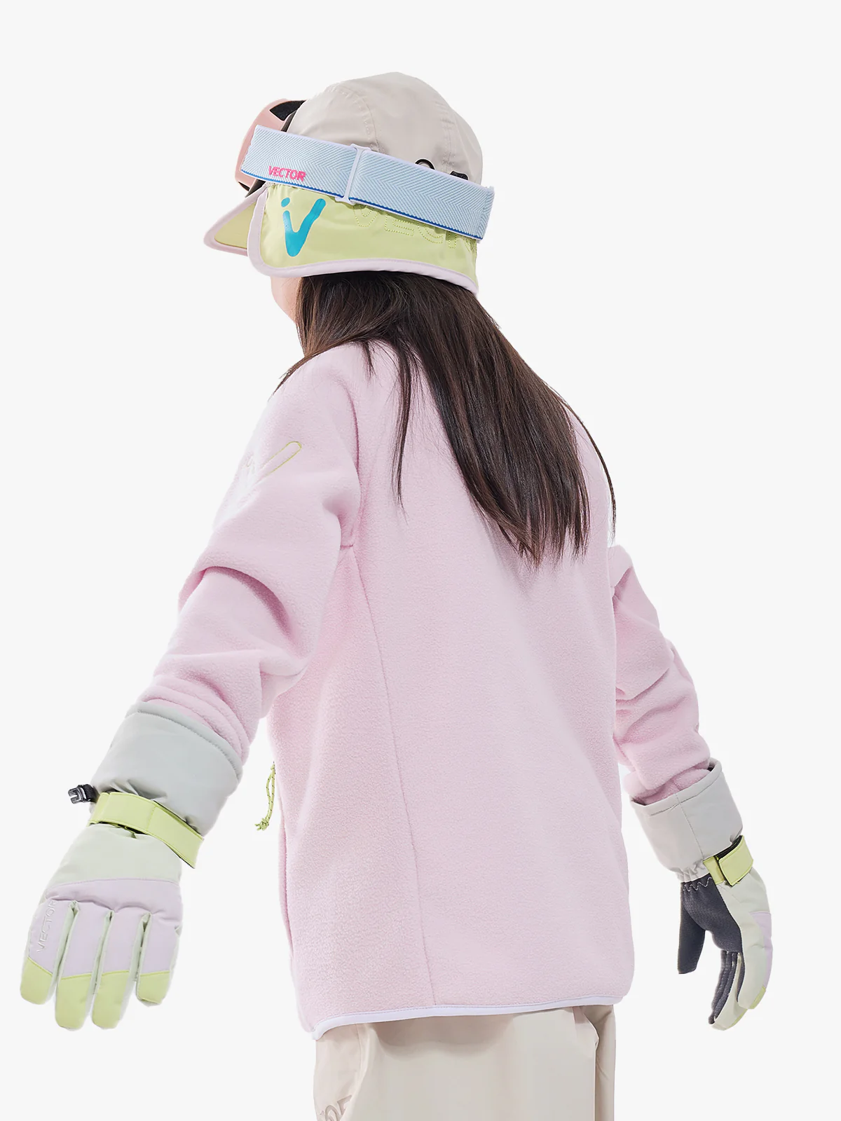 Kids' Block Mid-Layer Fleece - Image 4