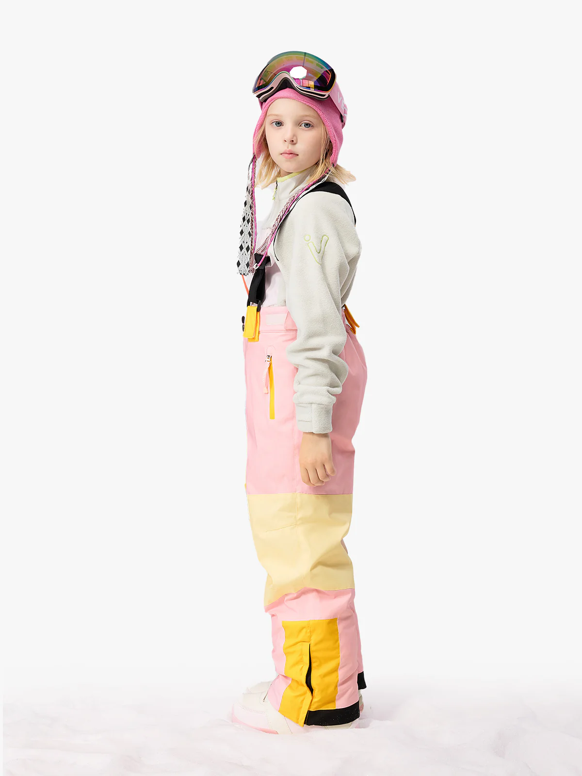 Kids' Colorcube 2L Bib Pants - Image 3