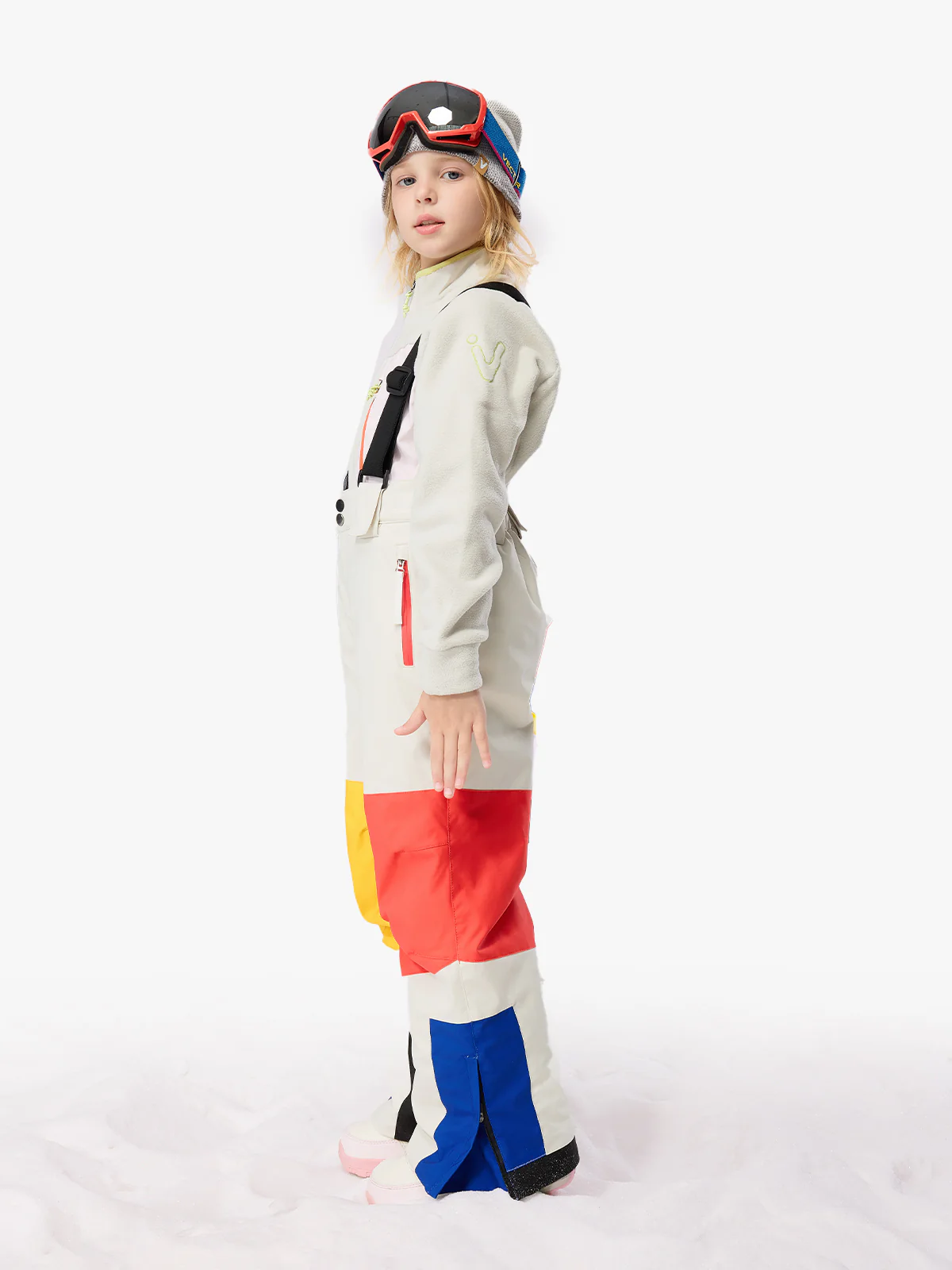 Kids' Colorcube 2L Bib Pants - Image 3