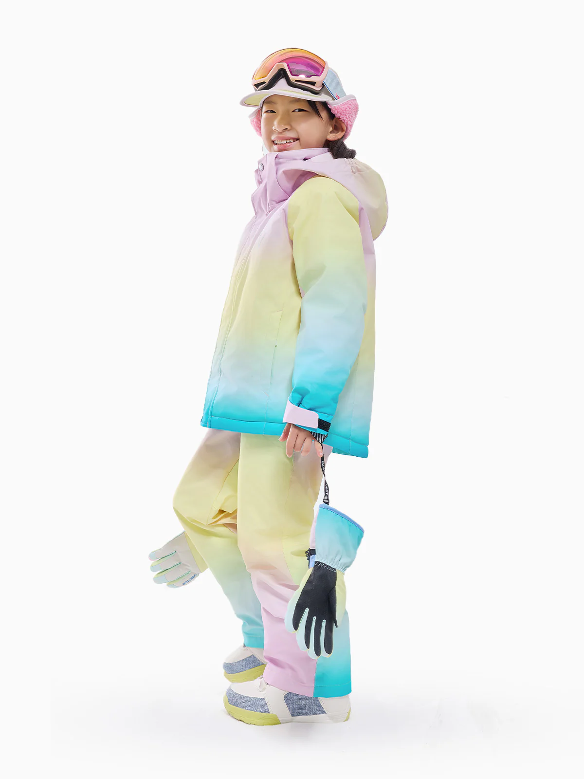 Kids' Glow Bib Pants - Image 3