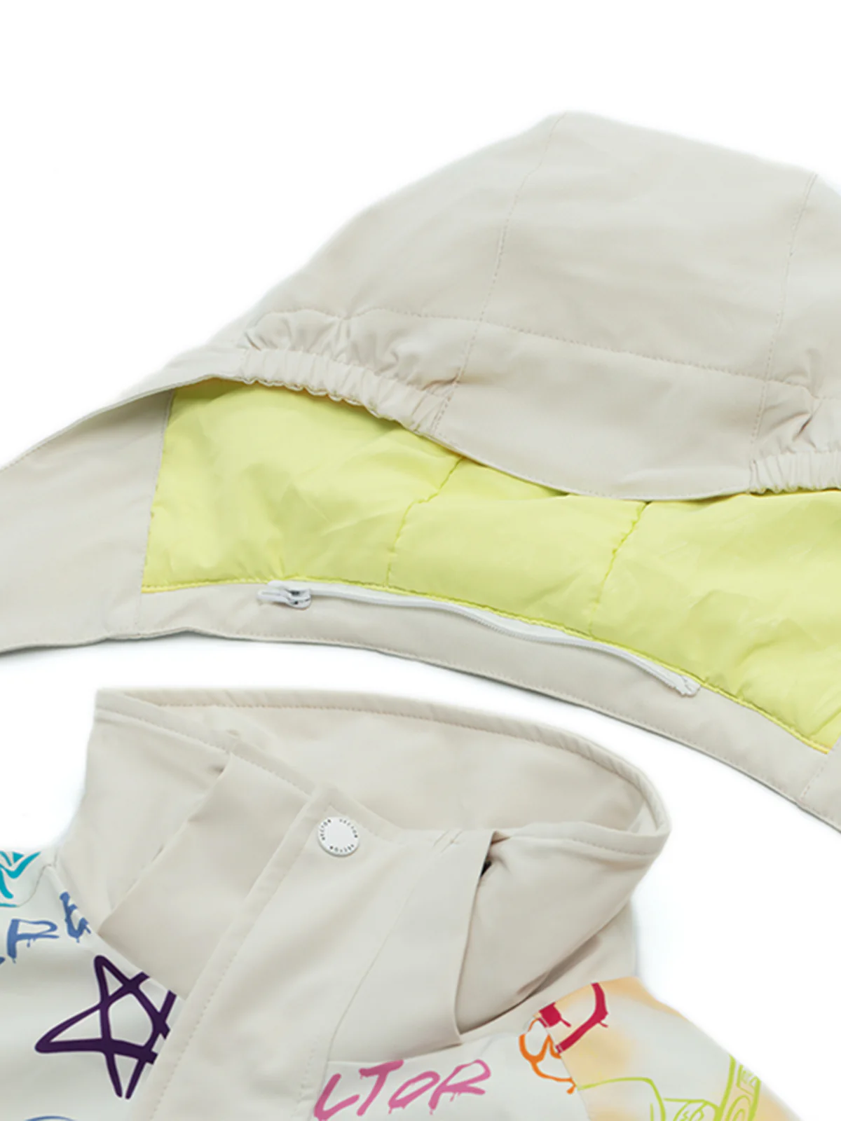 Kids' Graffiti Puffer Jacket - Image 10