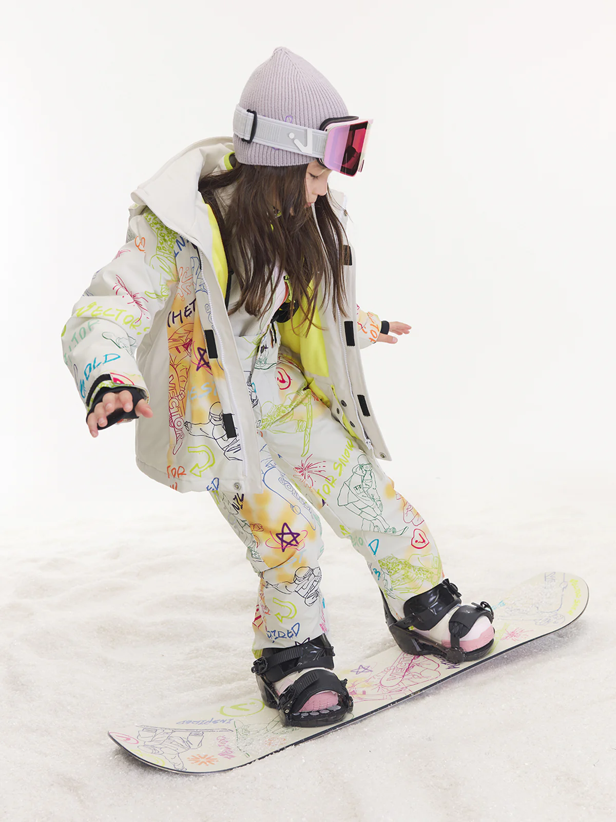 Kids' Graffiti Puffer Jacket - Image 6