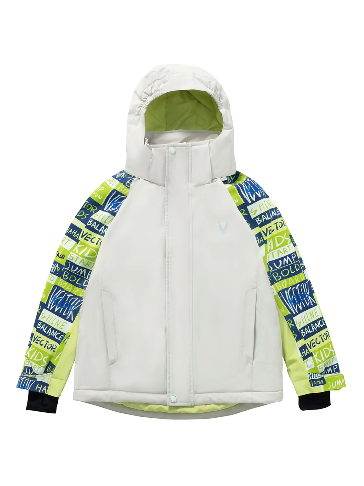 Kids' Graffiti Puffer Jacket - Image 39
