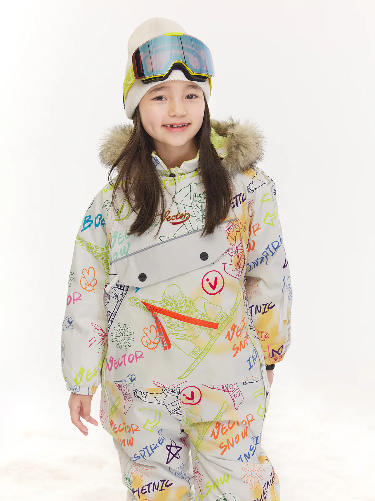 Kids' Graffiti Snowsuit - Image 3