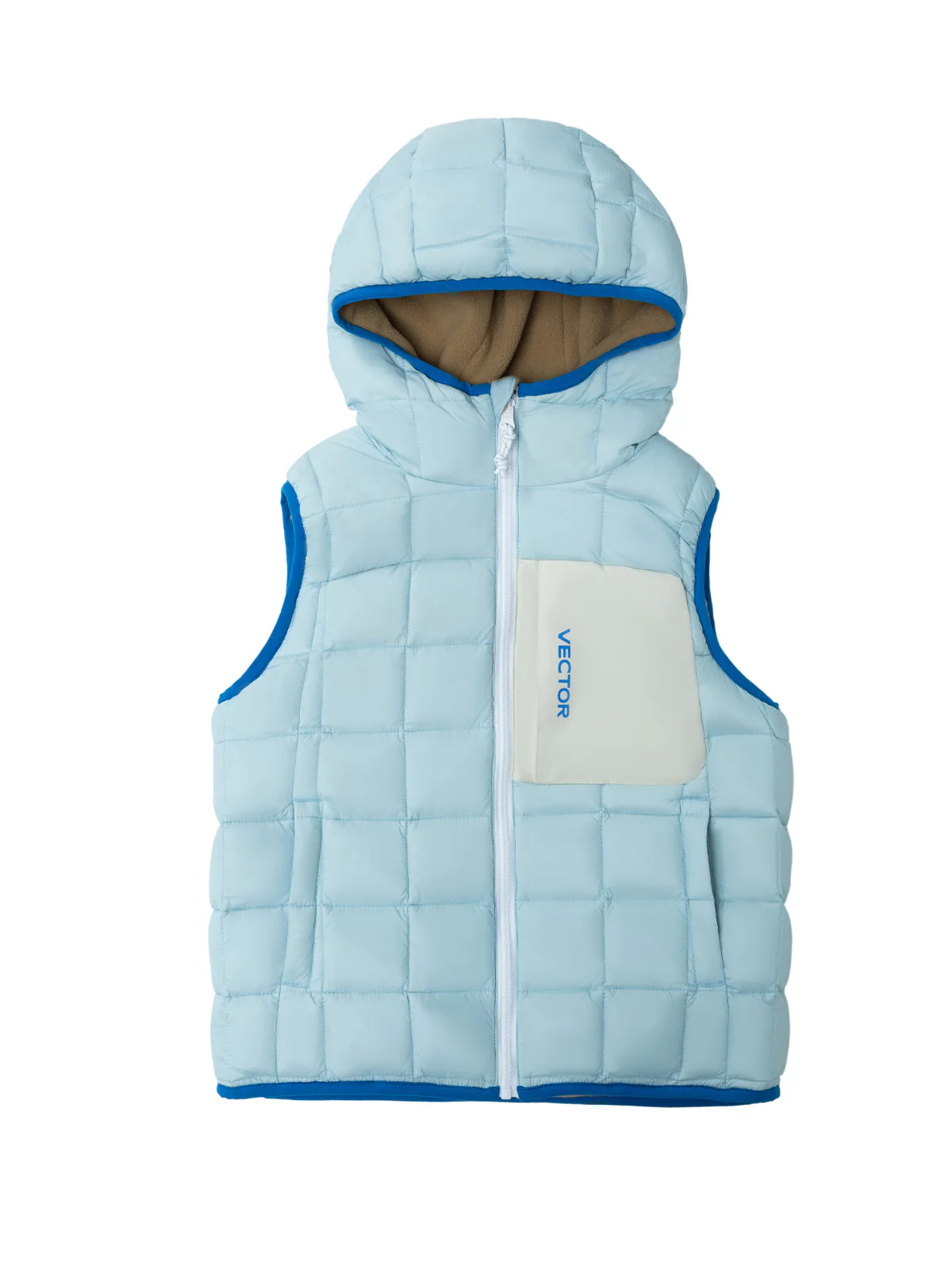 Kids' Jigsaw Reversible Down Vest - Image 9