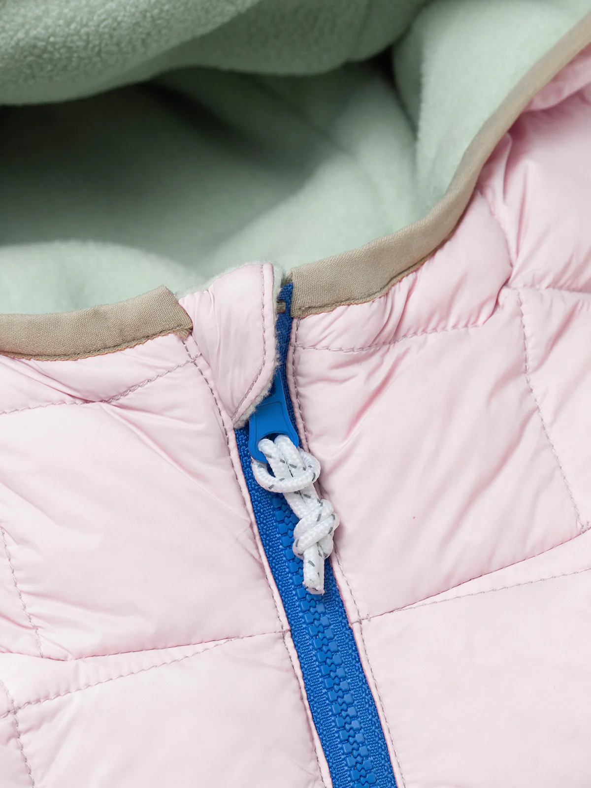 Kids' Jigsaw Reversible Down Vest - Image 7