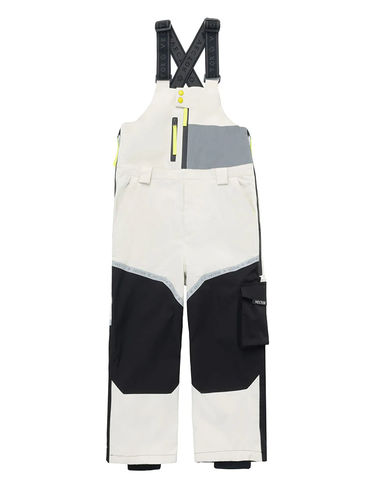 Kids' Nebula Spliced Bib Pants - Image 6