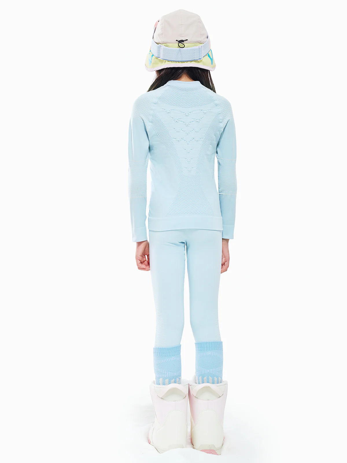 Kids' Pastel Seamless Base Layer Set - Image 4