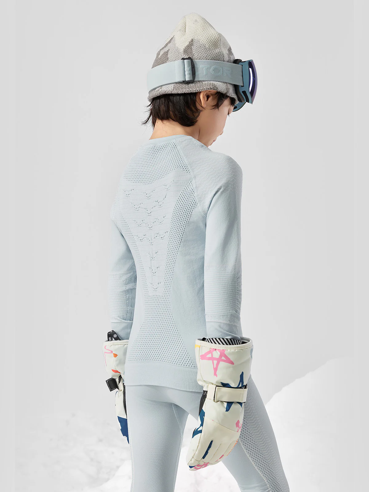 Kids' Pastel Seamless Base Layer Set - Image 6