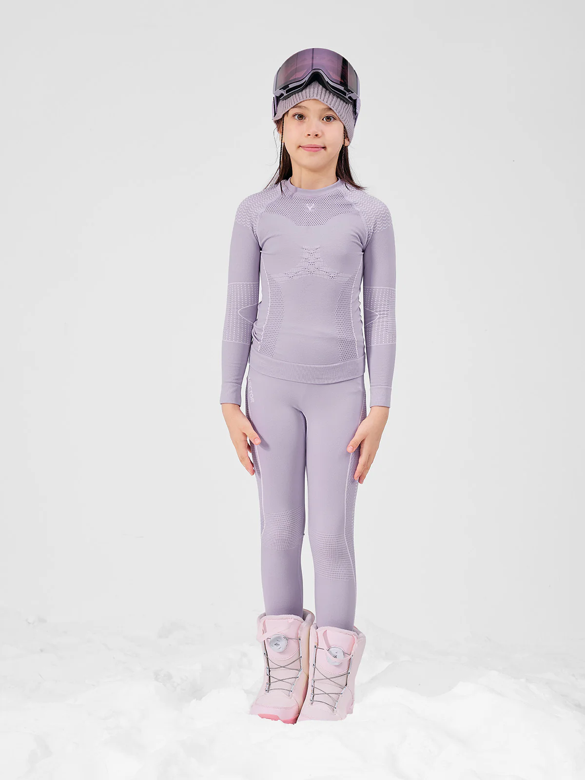Kids' Pastel Seamless Base Layer Set - Image 6