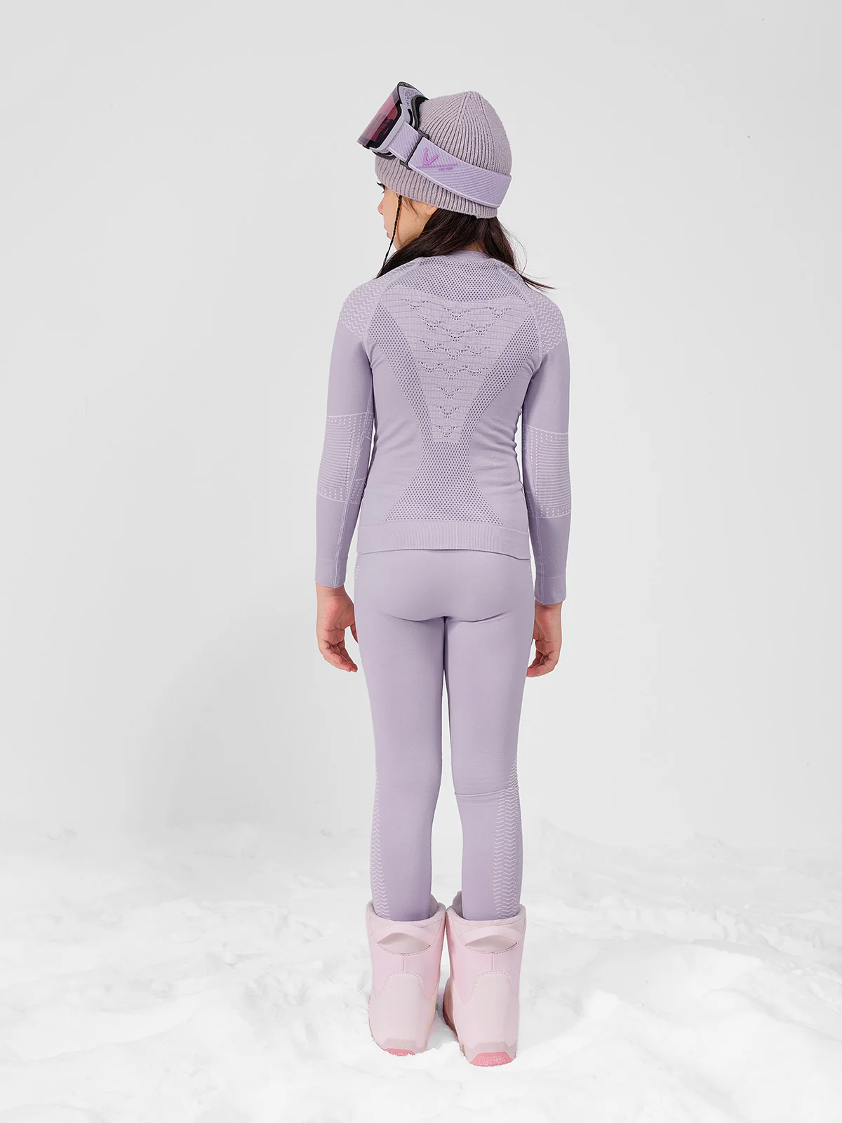 Kids' Pastel Seamless Base Layer Set - Image 7