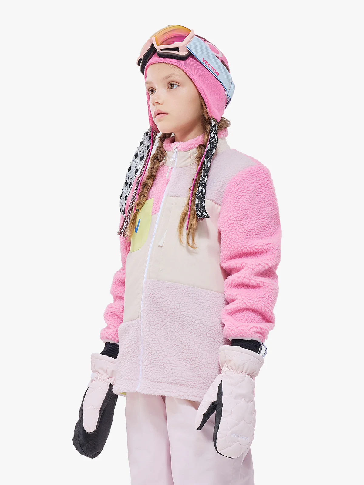 Kids' Patch Darn Fleece Jacket - Image 4