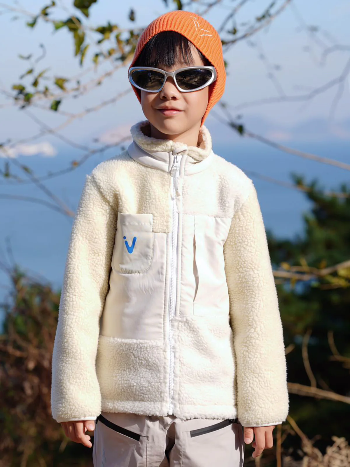 Kids' Patch Darn Fleece Jacket - Image 2