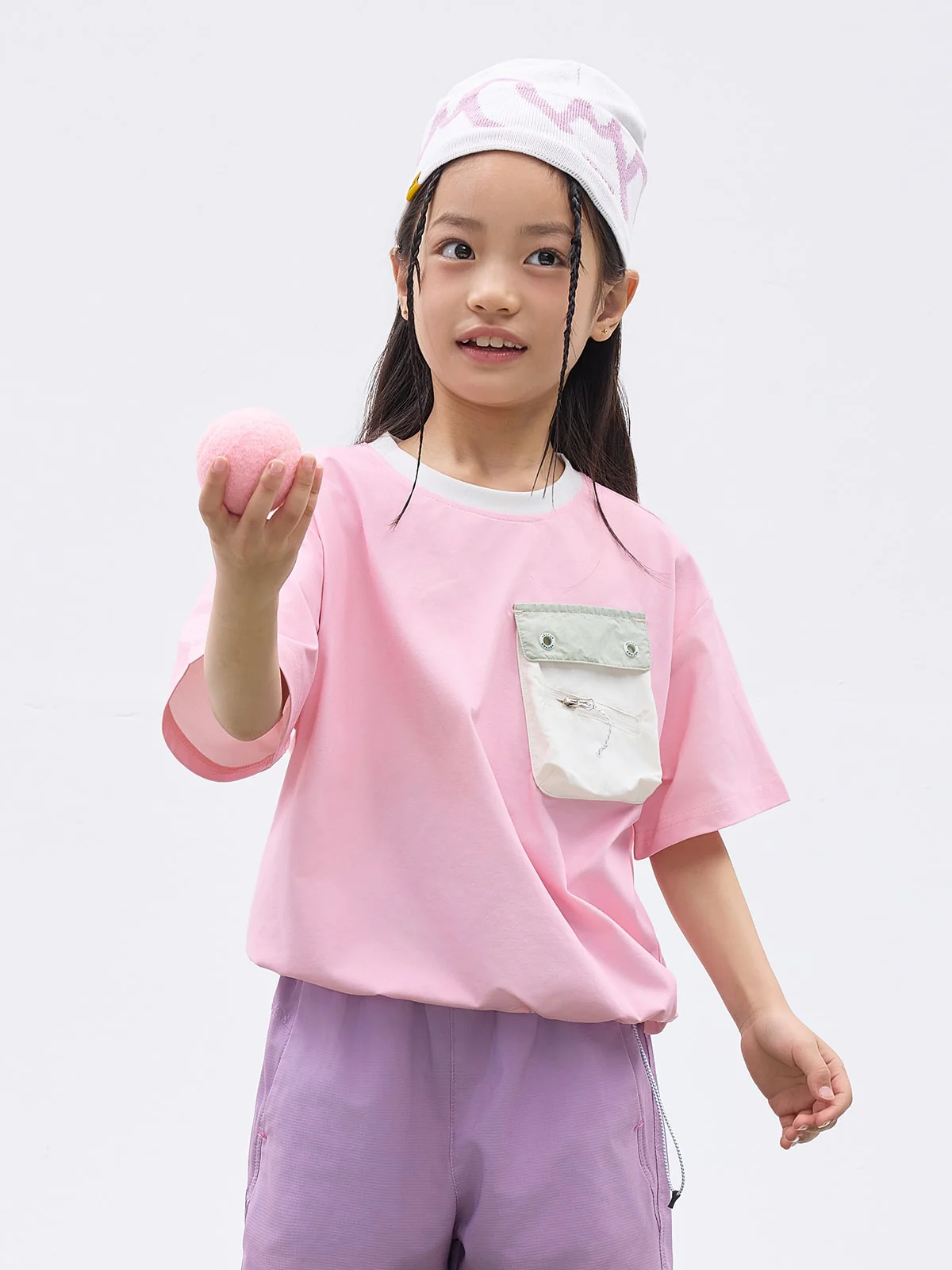 Kids' PocketJoy Quick Dry Easy-Care Tee