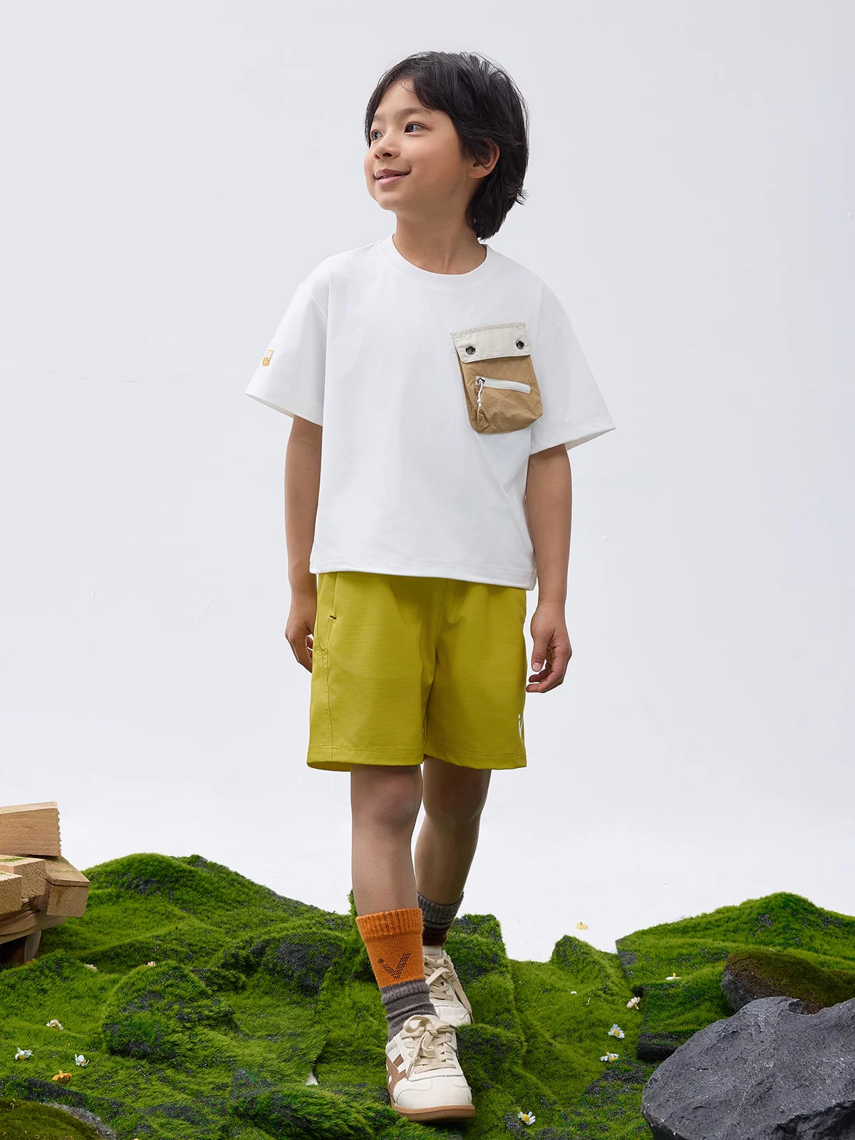 Kids' PocketJoy Quick Dry Easy-Care Tee - Image 2