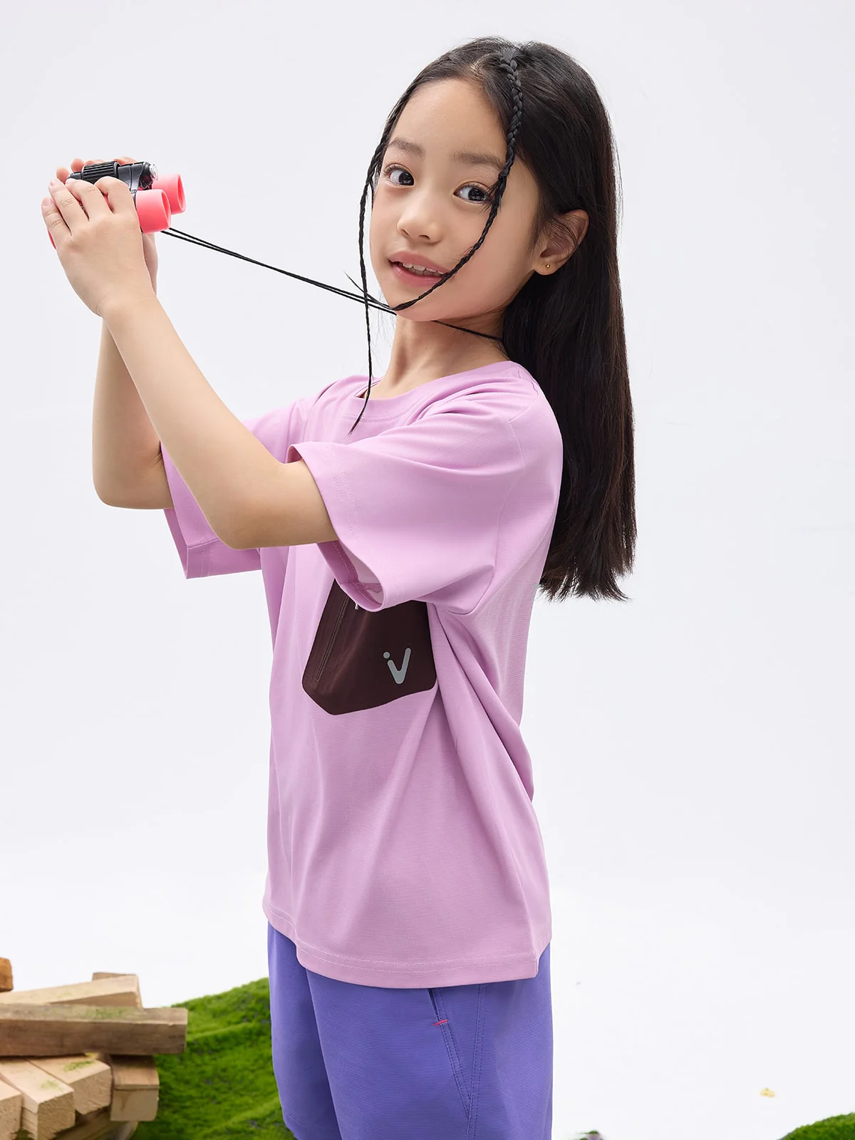 Kids' PocketRock Tee UPF50+ - Image 2