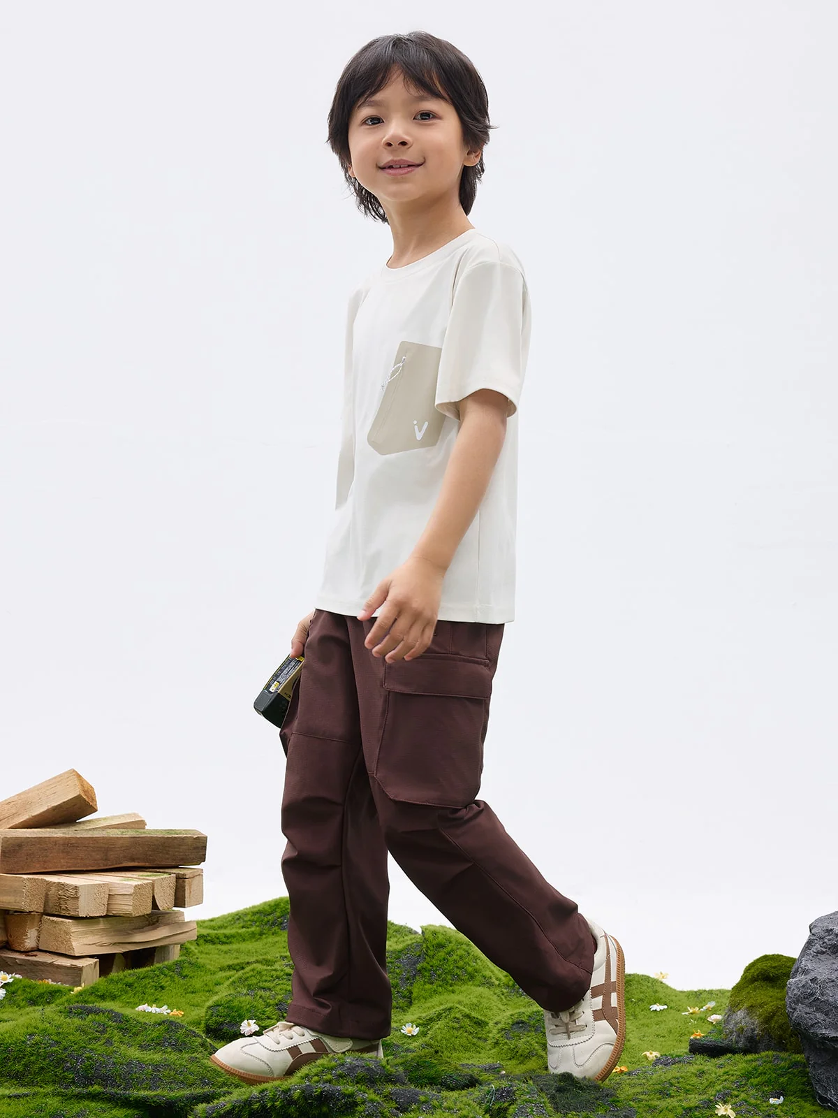 Kids' PocketRock Tee UPF50+