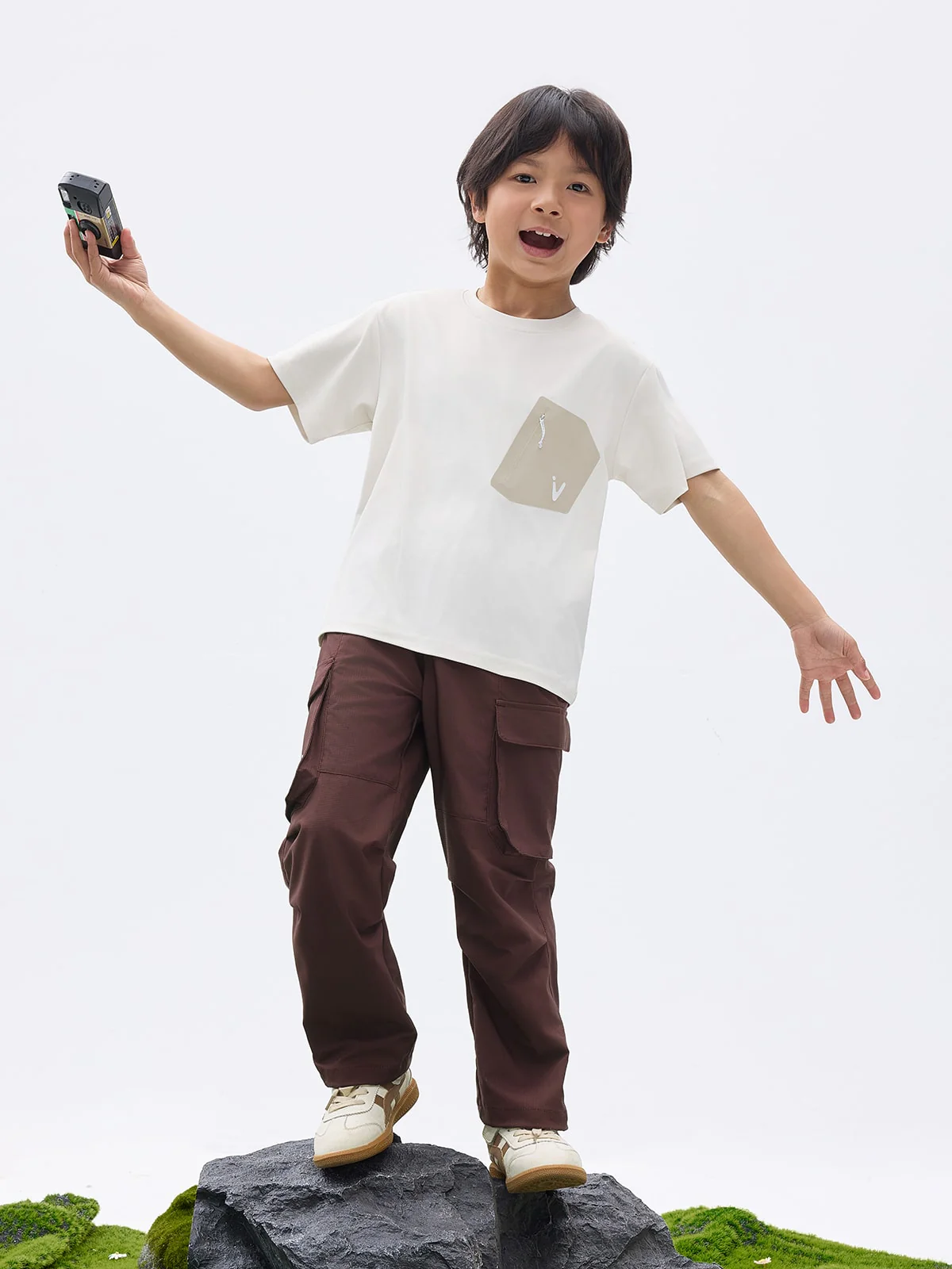 Kids' PocketRock Tee UPF50+ - Image 4