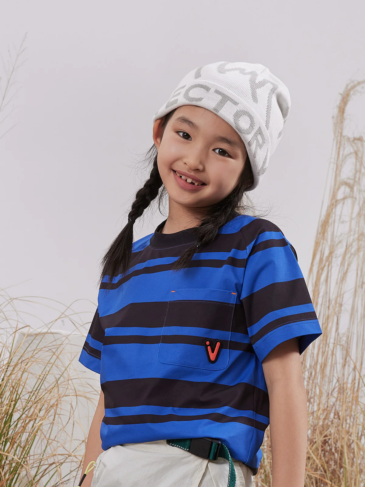 Kids' Quick Dry Easy-Care Stripe Tee - Image 16