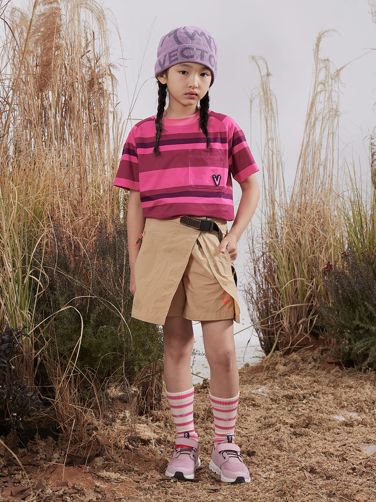 Kids' Quick Dry Easy-Care Stripe Tee - Image 4