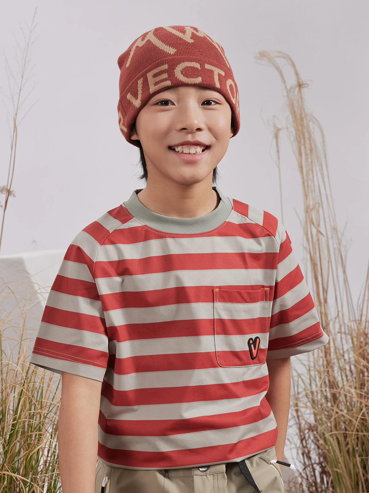 Kids' Quick Dry Easy-Care Stripe Tee - Image 7