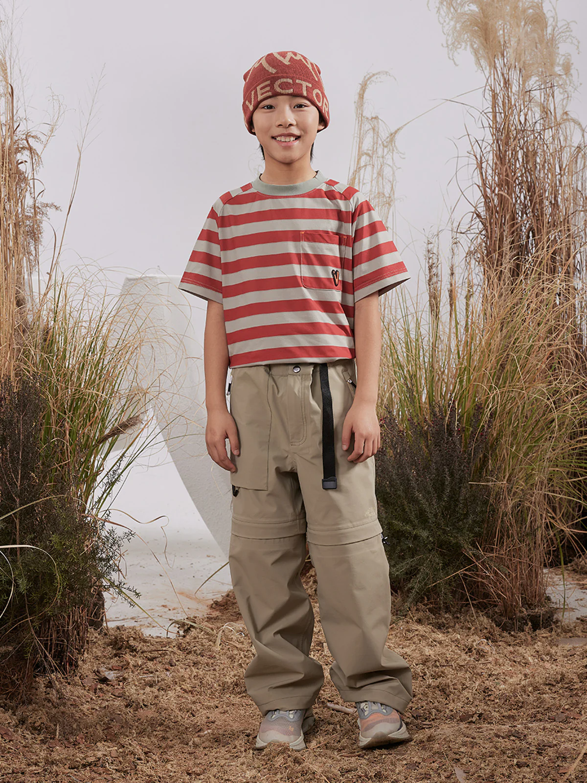 Kids' Quick Dry Easy-Care Stripe Tee - Image 8