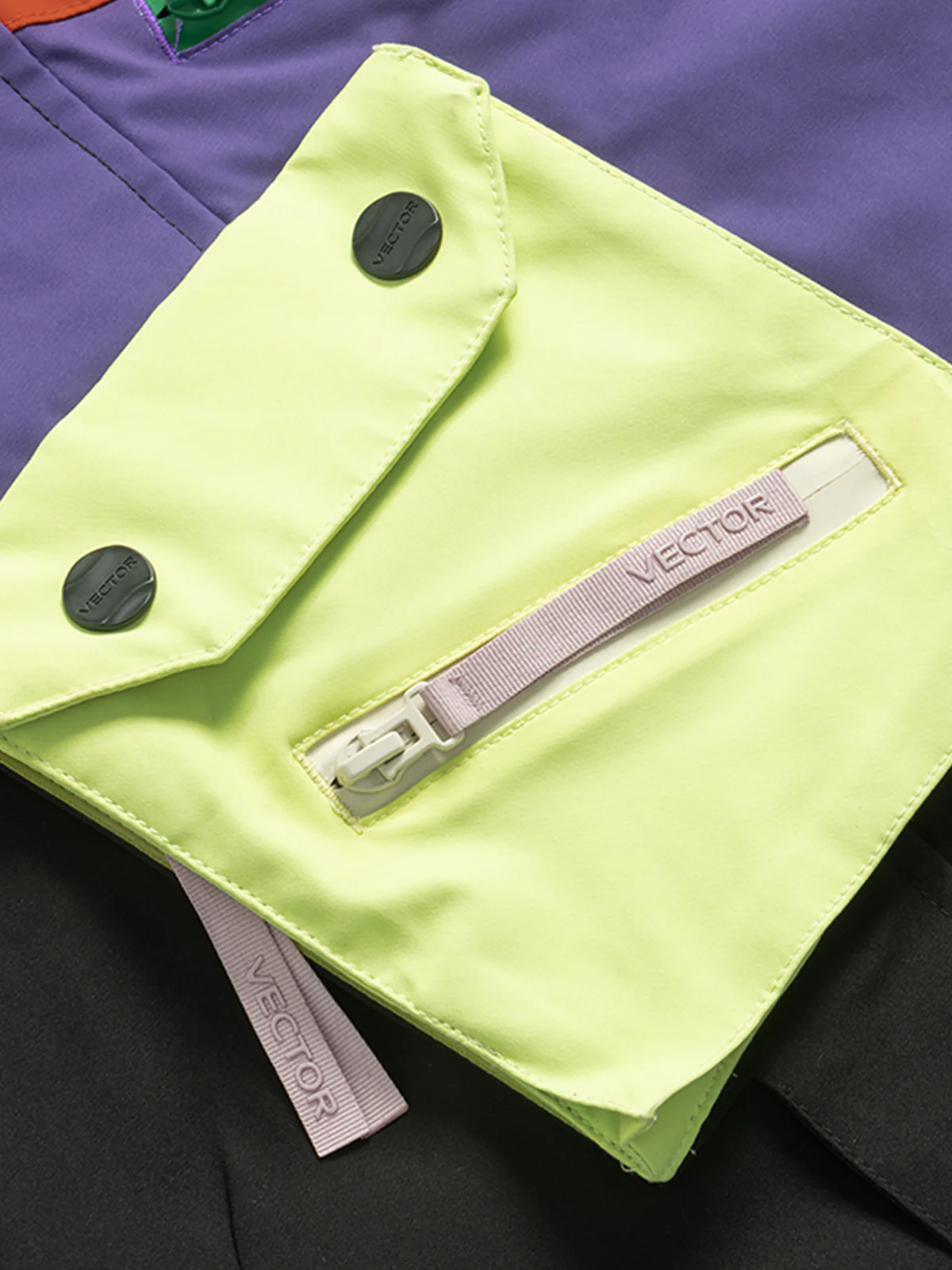 Kids' Snowpark Detachable Pocket Bib Pants - Image 5