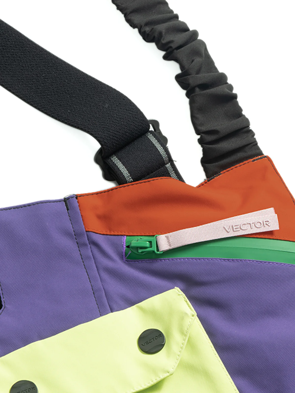Kids' Snowpark Detachable Pocket Bib Pants - Image 6