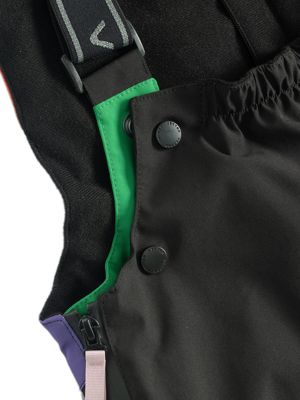 Kids' Snowpark Detachable Pocket Bib Pants - Image 7