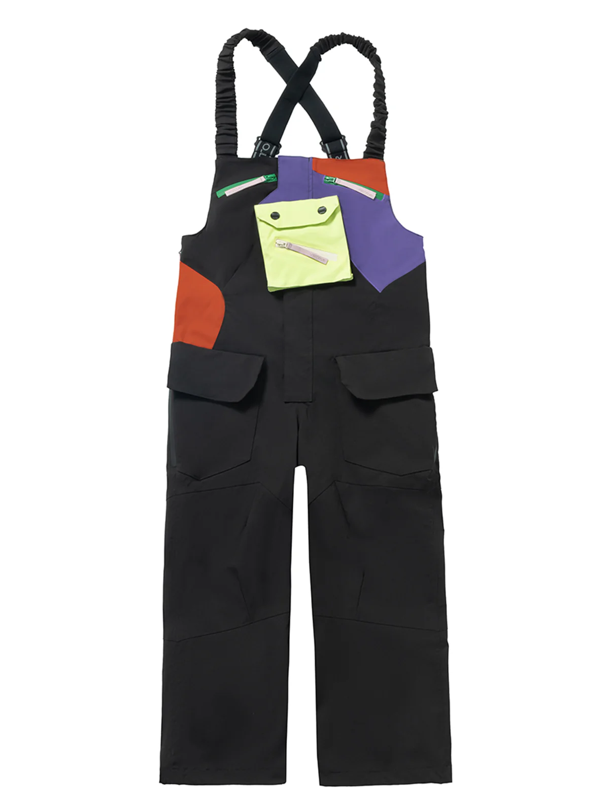 Kids' Snowpark Detachable Pocket Bib Pants - Image 8