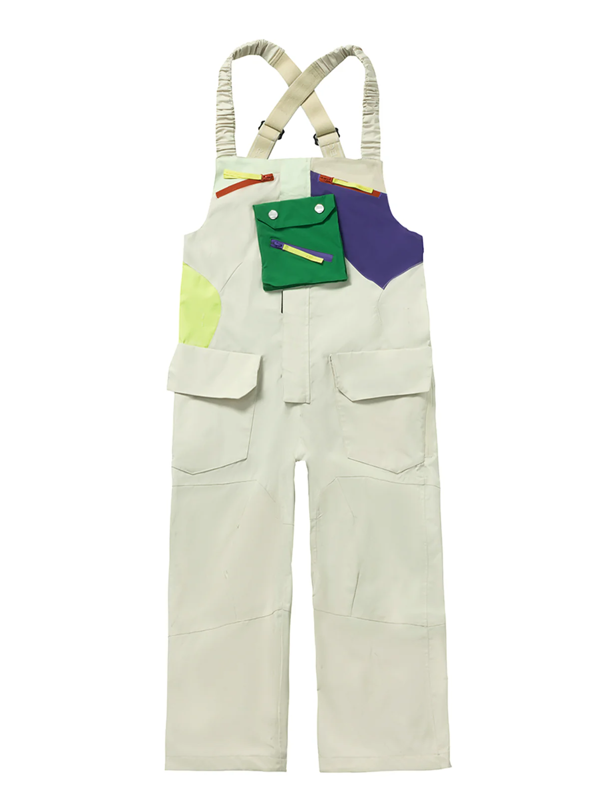 Kids' Snowpark Detachable Pocket Bib Pants - Image 11