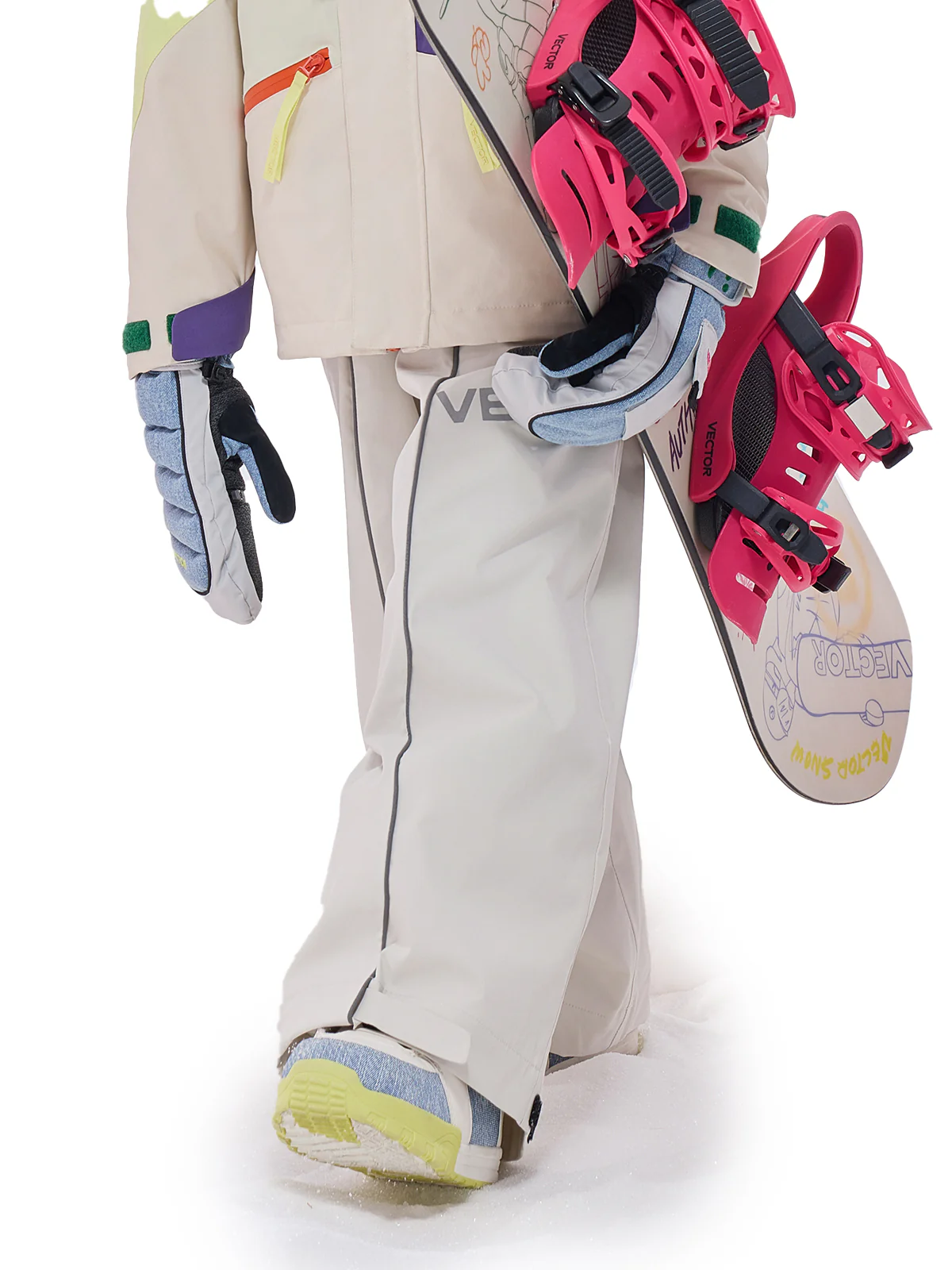 Kids' Snowpark Side Bag Pants - Image 3
