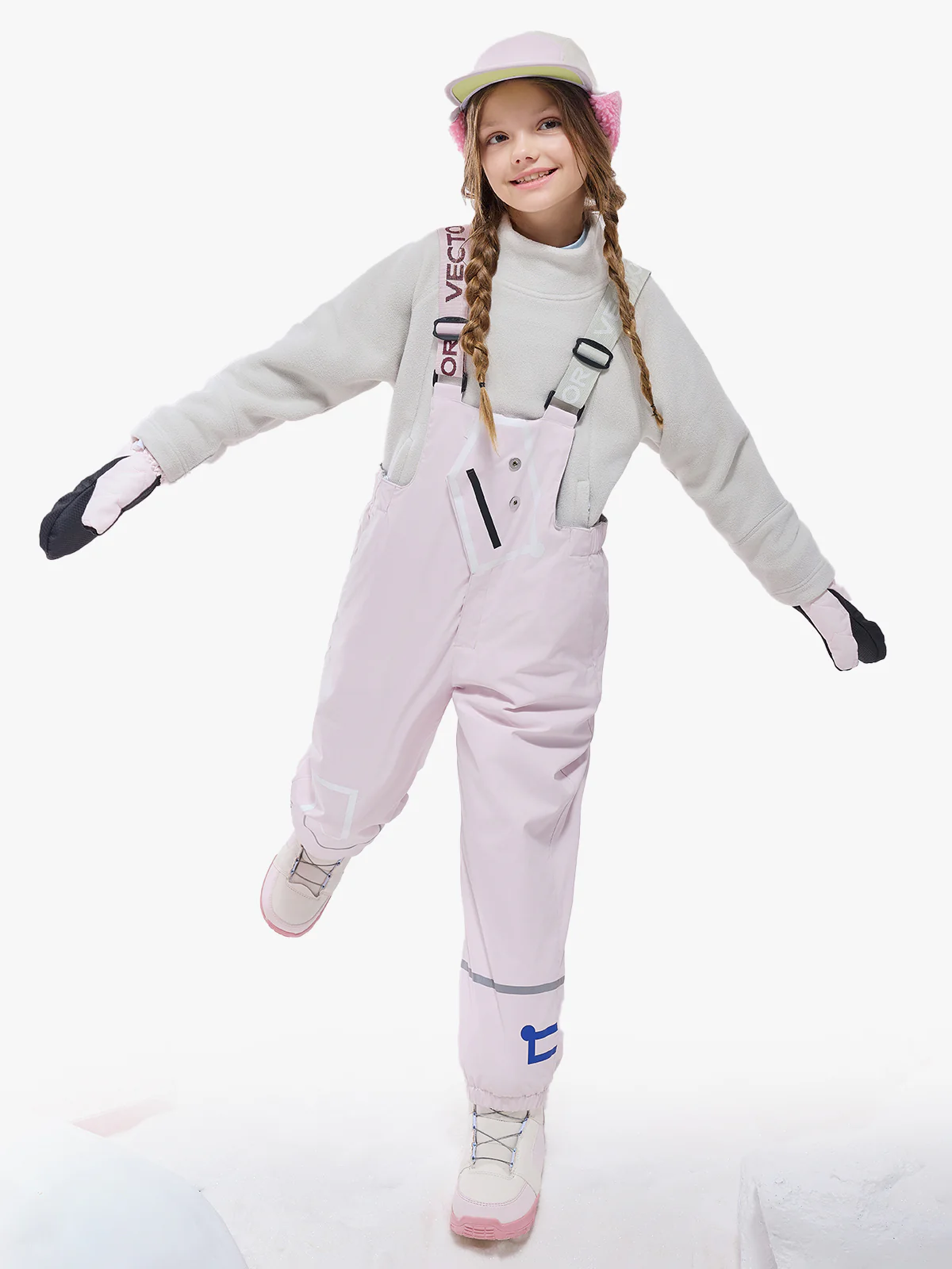 Kids' Snowpark Slash 2L Bib Pants - Image 2