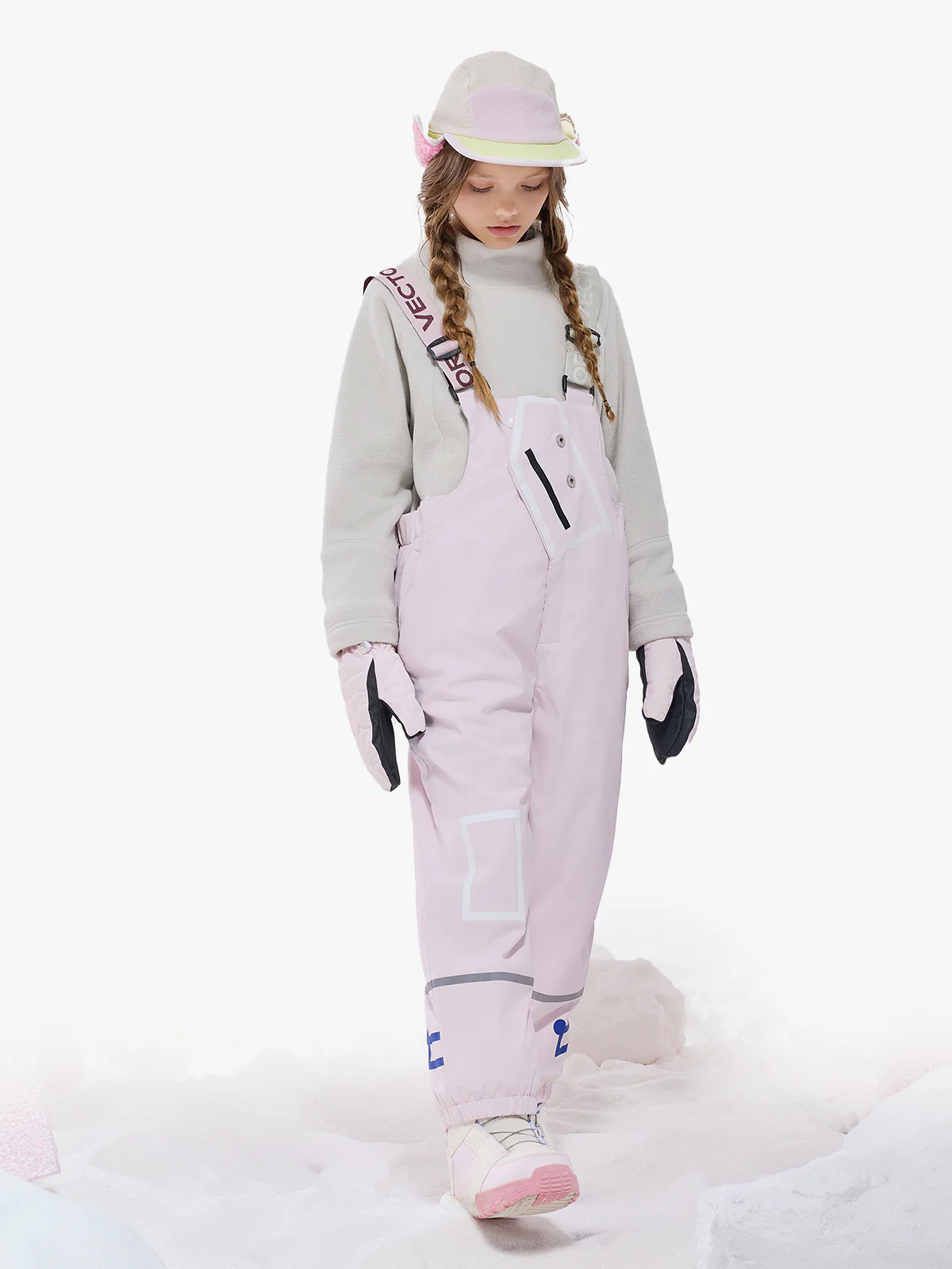 Kids' Snowpark Slash 2L Bib Pants - Image 3