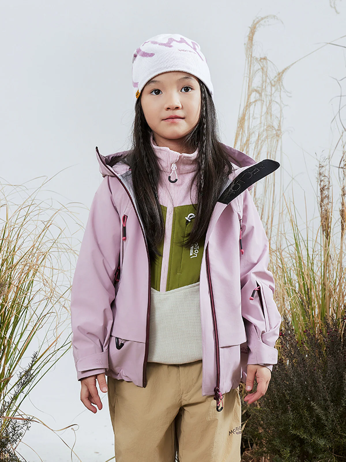 Kids' Zenith 3L Hardshell Rain Jacket - Image 13