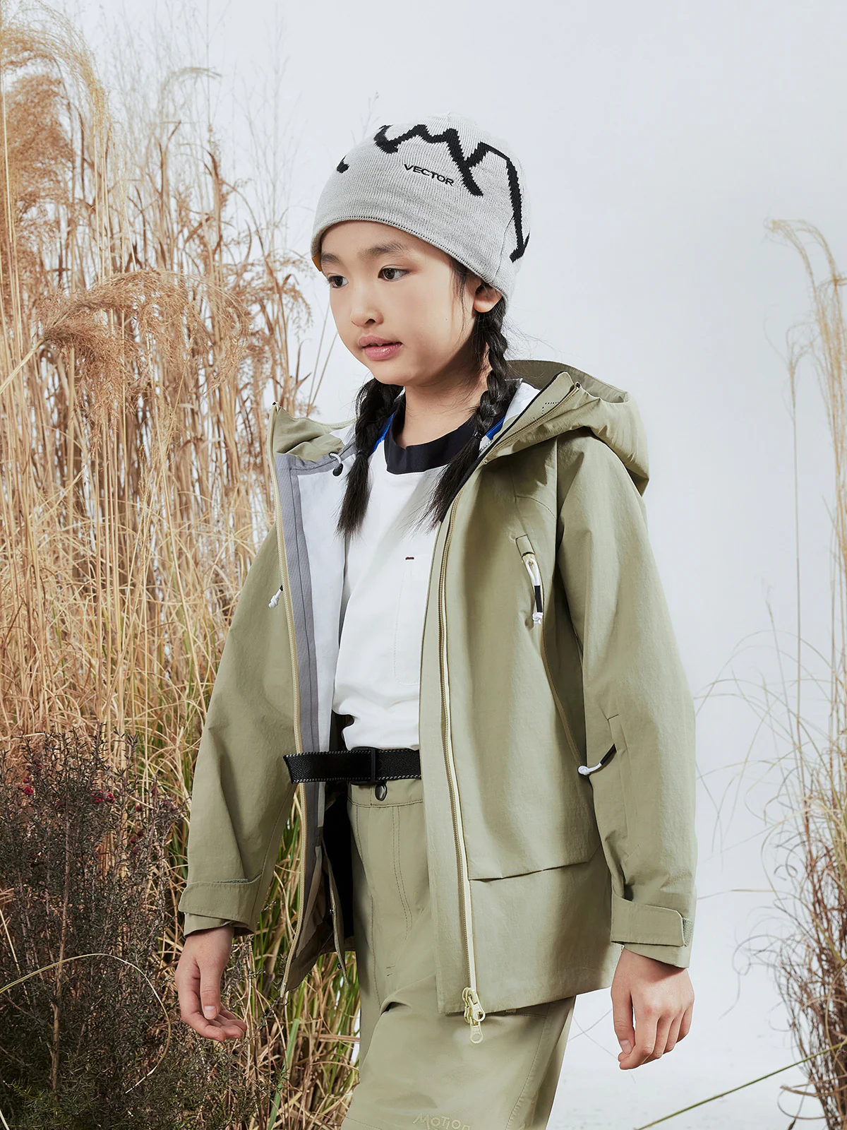 Kids' Zenith 3L Hardshell Rain Jacket - Image 18