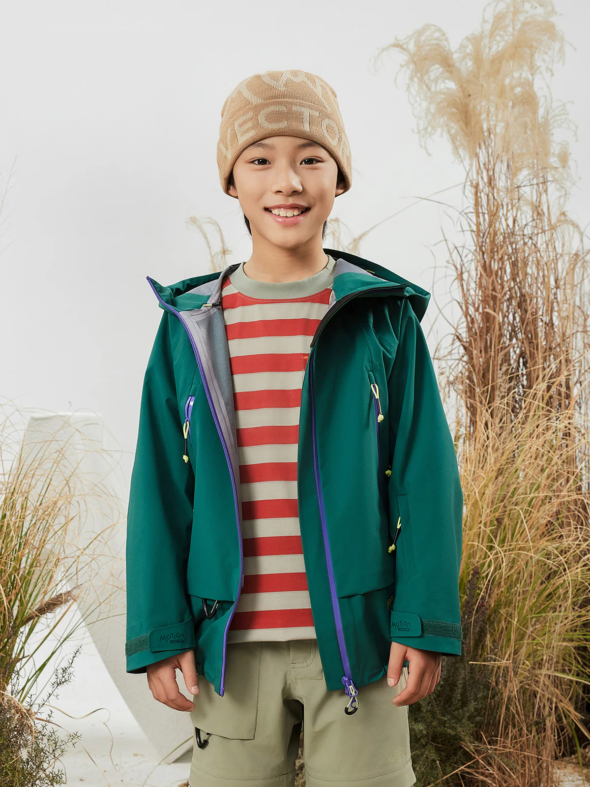 Kids' Zenith 3L Hardshell Rain Jacket - Image 26