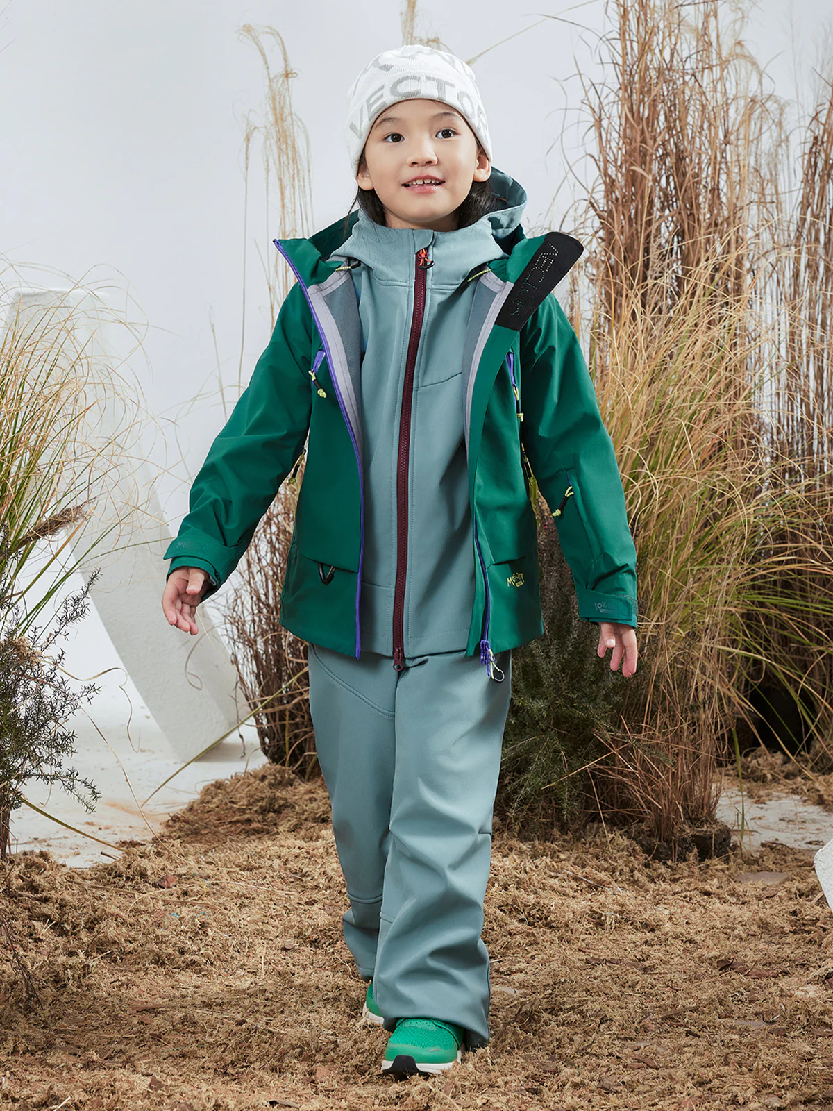 Kids' Zenith 3L Hardshell Rain Jacket - Image 30