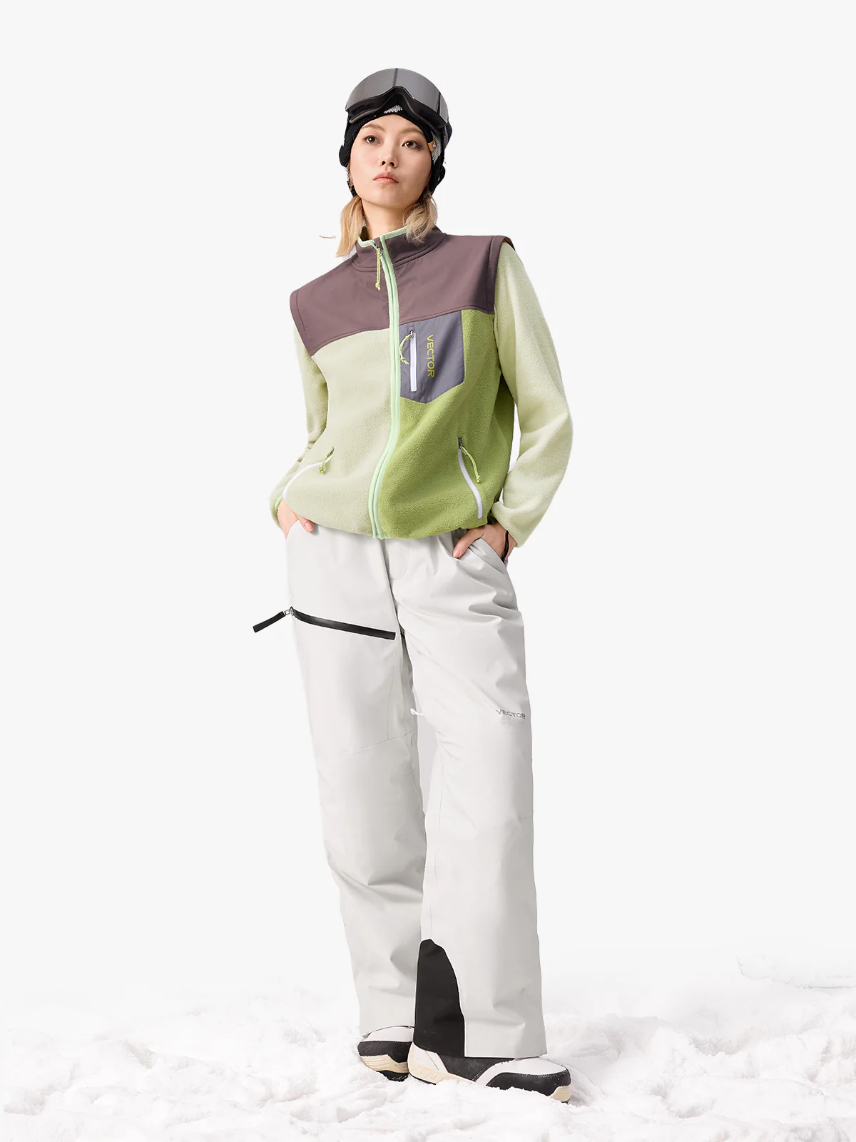 Women's Lumina Zip-Off Sleeve Fleece - Image 2