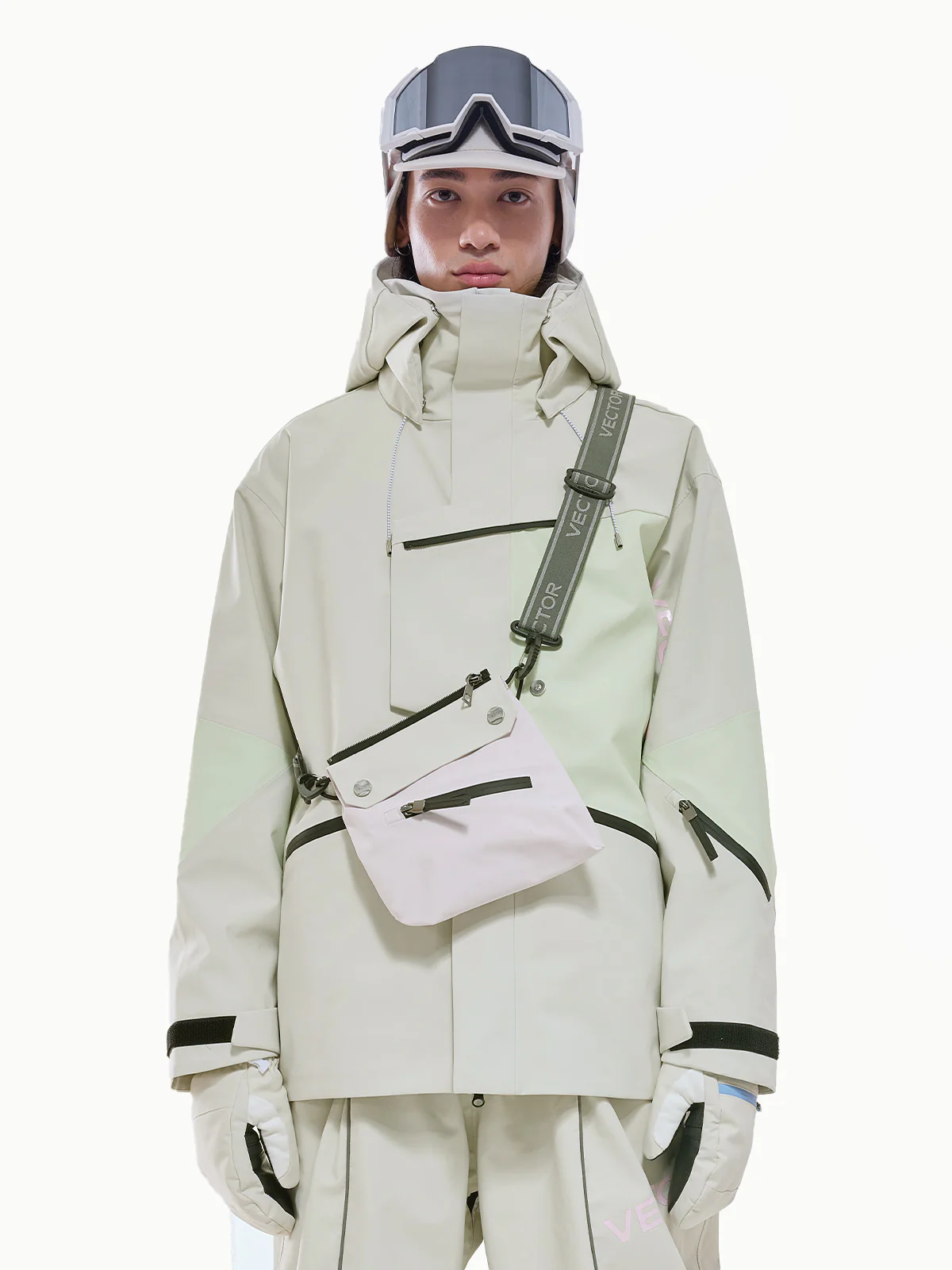 Men's 3L Snowpark Insulated Detachable Pocket Jacket